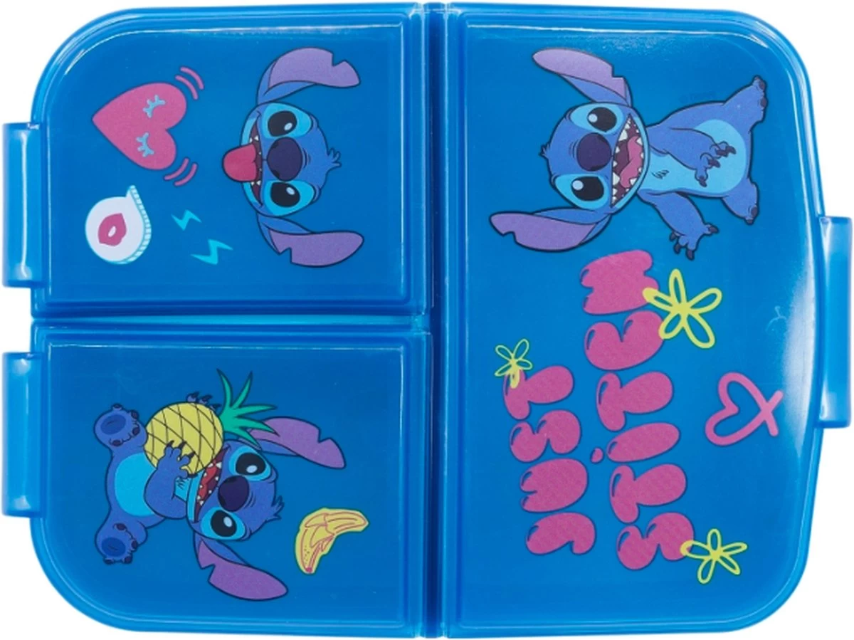 Stor Lilo & Stitch Multi Brooddoos / Broodtrommel 5 Stor Lilo & Stitch Multi Brooddoos / Broodtrommel - Afbeelding 3