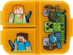 Mickey Mouse Minecraft Broodtrommel 3 Vakjes - 18x13 Cm - Brooddoos - Lunchbox -Schoonmaakmiddelen 1200x900 45