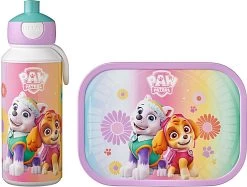 Mepal Paw Patrol Girls Voordeelset Lunchbox & Pop-up Fles