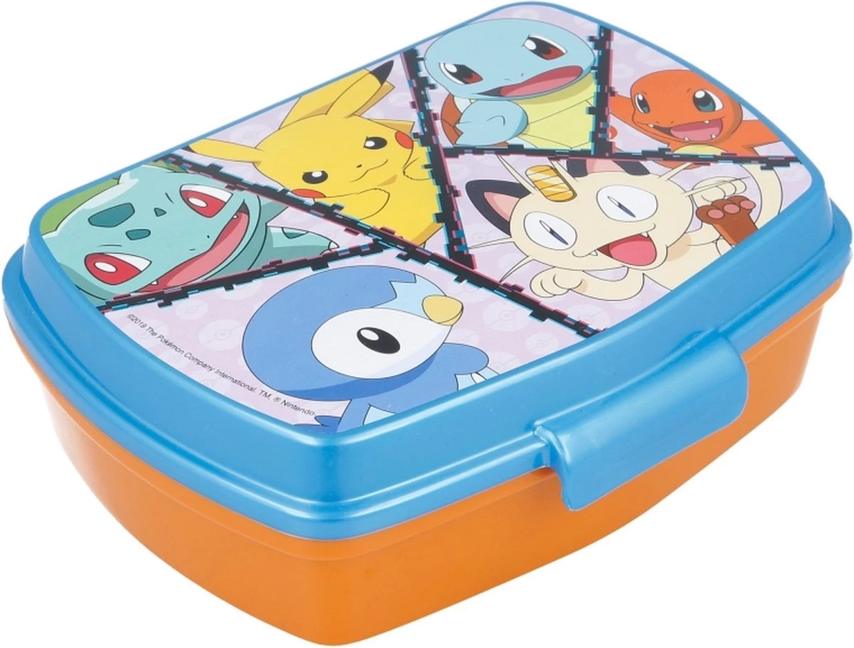 Disney Pokemon Broodtrommel - Officieel Gelicentieerd - 17x13 Cm - Brooddoos - Lunchbox 3 Disney Pokemon Broodtrommel - Officieel Gelicentieerd - 17x13 Cm - Brooddoos - Lunchbox