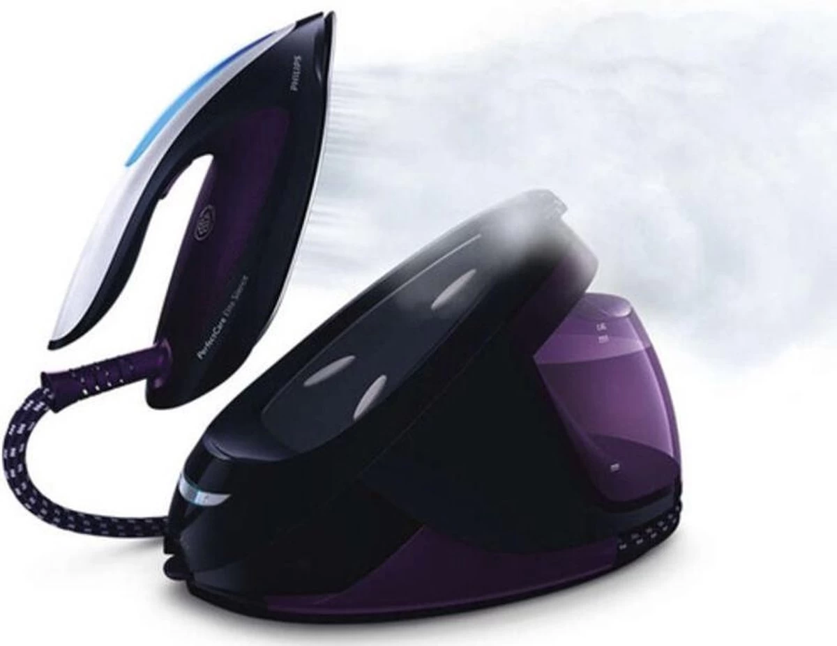 Philips PerfectCare Elite GC9650/80 - Stoomgenerator - Paars/zwart 4 Philips PerfectCare Elite GC9650/80 - Stoomgenerator - Paars/zwart - Afbeelding 2