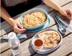 Mepal – Lunchbox Ellipse Duo – Lunchbox Voor Volwassenen En Saladebox To Go– Strawberry Vibe – Magnetronbestendig - Limited Edition -Schoonmaakmiddelen 1200x931 1