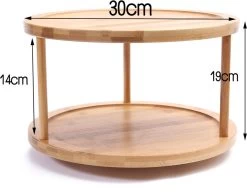 Merkloos Decopatent® Kruidenrek / Fruitschaal Bamboe - Rond - Kruiden Carrousel - Draaibaar - Staand Bamboe Specerijenrek Draaiplateau - Fruitrek 16 Merkloos Decopatent® Kruidenrek / Fruitschaal Bamboe - Rond - Kruiden Carrousel - Draaibaar - Staand Bamboe Specerijenrek Draaiplateau - Fruitrek -Schoonmaakmiddelen 1200x931 2