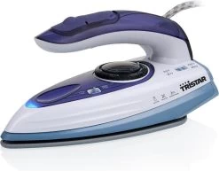 Tristar Reisstrijkijzer ST-8152 - Stoomstrijkijzer Travel – 1000 Watt – Inklapbaar - Blauw Wit -Schoonmaakmiddelen 1200x936 4