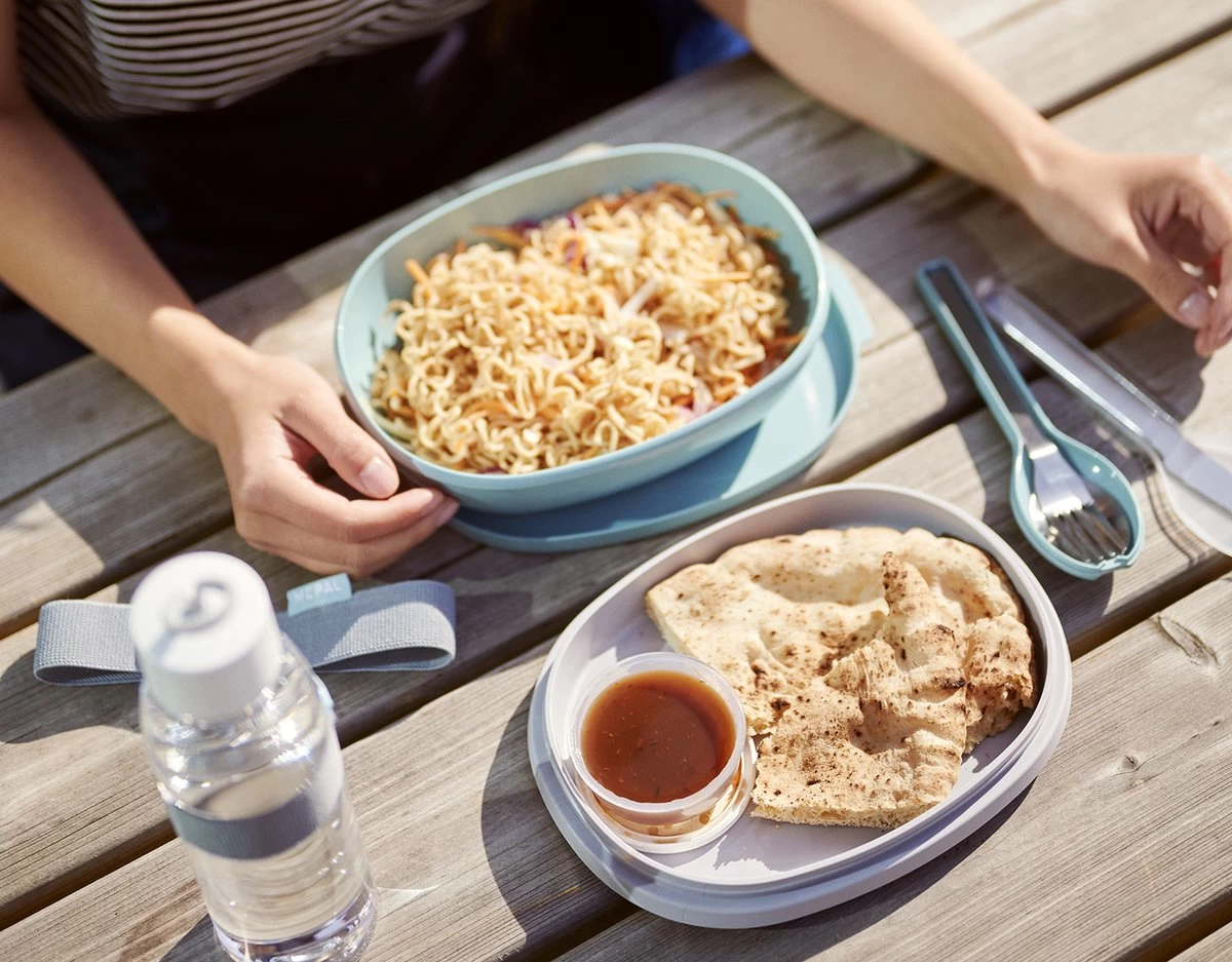 Mepal Ellipse Duo Lunchpot - Lunchbox Volwassenen - 1.4 Nordic Green 4 Mepal Ellipse Duo Lunchpot - Lunchbox Volwassenen - 1.4 Nordic Green - Afbeelding 2