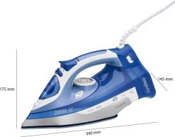 Bomann DB 6006 CB - Stoomstrijkijzer - Draadloos - 2400W - Blauw/Wit 34 Bomann DB 6006 CB - Stoomstrijkijzer - Draadloos - 2400W - Blauw/Wit -Schoonmaakmiddelen 1200x938 2