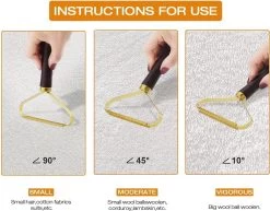 BOTC Pluizenverwijderaar - Ontpluizer -Draagbare Lint Remover - Verwijdert Pluisjes - Voor Tapijt - Zwart -Schoonmaakmiddelen 1200x940 1