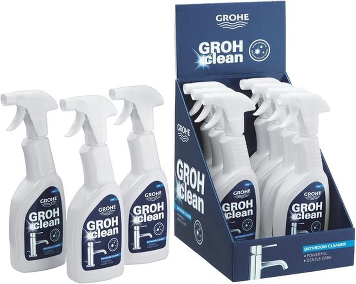 GROHE Grohclean Sproeiflacon Reiniger - 500 Ml - Schoonmaakmiddel - 48166000 9 GROHE Grohclean Sproeiflacon Reiniger - 500 Ml - Schoonmaakmiddel - 48166000 - Afbeelding 7