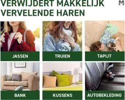 MENSMUNDI® Haarverwijderaar Voor Huisdieren - Haarverwijderaar Kleding - Haarverwijderaar Wasmachine - 4 Stuks - 6 Gratis Anti-haar Balletjes -Schoonmaakmiddelen 1200x961 7