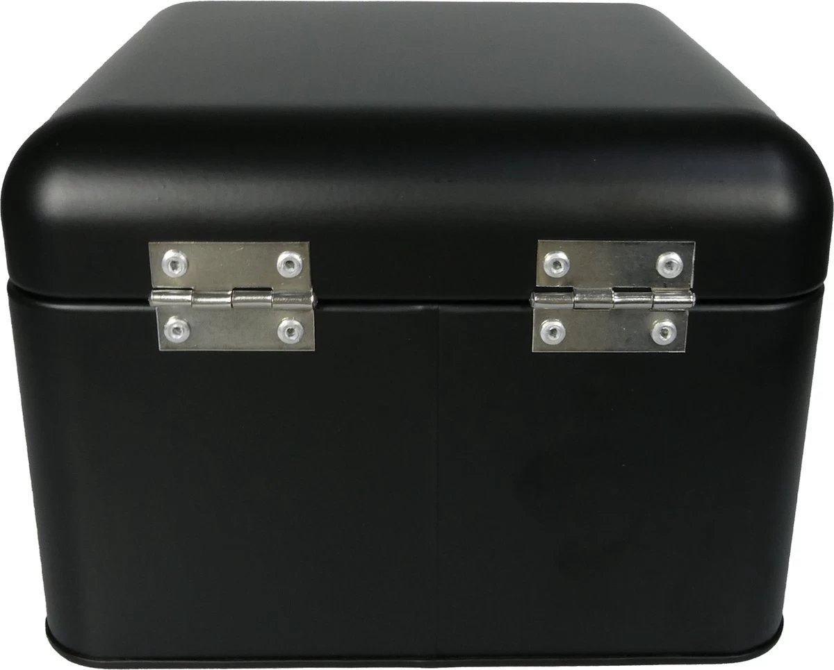 Shall BBHZ01 Broodbak Zwart Metaal 5 Shall BBHZ01 Broodbak Zwart Metaal - Afbeelding 3