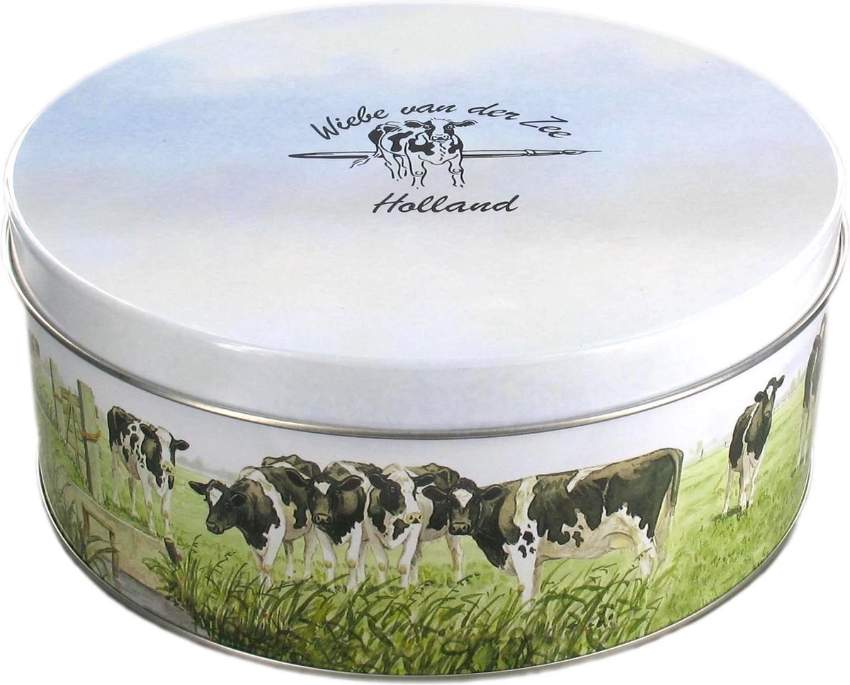 Wiebe Van Der Zee Koekblik 'Nieuwe Buren' 3 Wiebe Van Der Zee Koekblik 'Nieuwe Buren'