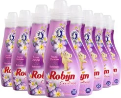 Robijn Creations Paarse Orchidee & Bosbessen Wasverzachter - 8 X 30 Wasbeurten - Voordeelverpakking 12 Robijn Creations Paarse Orchidee & Bosbessen Wasverzachter - 8 X 30 Wasbeurten - Voordeelverpakking -Schoonmaakmiddelen 1200x970