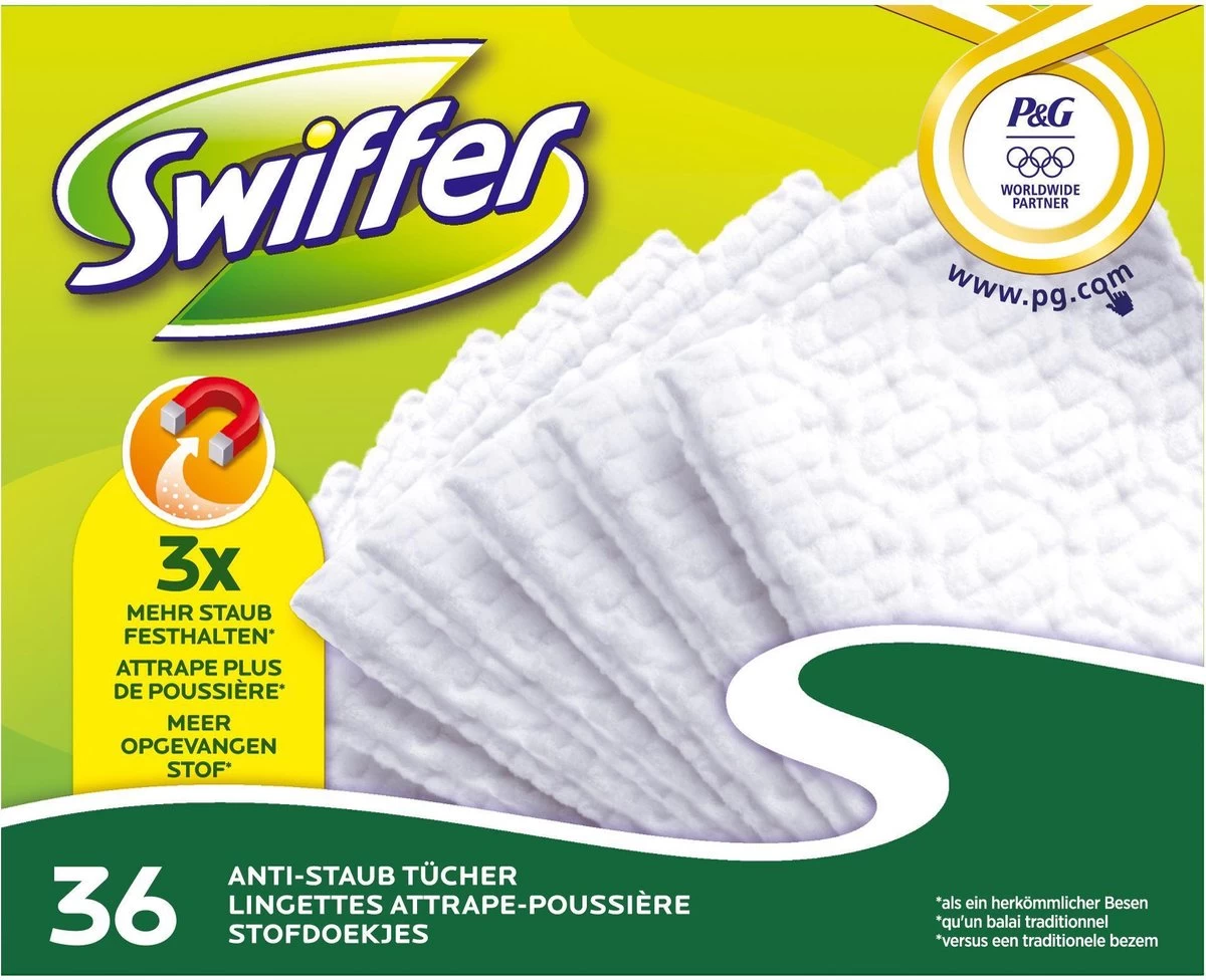 Swiffer Sweeper - 36 Navullingen - Doekjes Voor Vloeren 6 Swiffer Sweeper - 36 Navullingen - Doekjes Voor Vloeren - Afbeelding 4