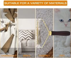 BOTC Pluizenverwijderaar - Ontpluizer -Draagbare Lint Remover - Verwijdert Pluisjes - Voor Tapijt - Zwart -Schoonmaakmiddelen 1200x995 5