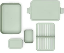 Brabantia Make & Take Bento Lunchbox Incl Bentobox- Large - Kunststof - Jade Green -Schoonmaakmiddelen 1200x996 5
