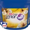 Lenor All In 1 Pods - Wasmiddel Pods - Gouden Orchidee - 3 X 39 Wasbeurten - Voordeelverpakking -Schoonmaakmiddelen 1200x999