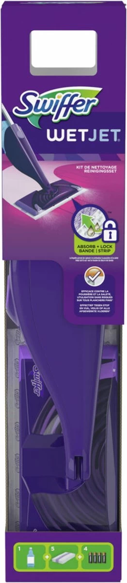 Swiffer WetJet Startset - Alles In één Dweilsysteem 4 Swiffer WetJet Startset - Alles In één Dweilsysteem - Afbeelding 2
