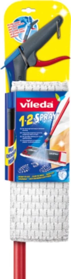 Vileda 1.2 Spray - Vloerwisser - 36cm Wisbreedte - Rood -Schoonmaakmiddelen 306x1200