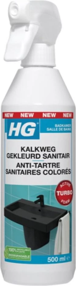 HG Kalkweg Gekleurd Sanitair 500 Ml -Schoonmaakmiddelen 318x1200