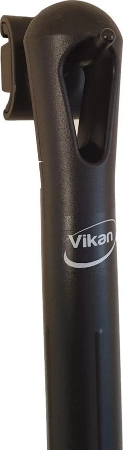 Vikan Vloertrekker Met Steel Zwart - 40 Cm Vloerwisser - Kunststof Steel - Ophanghaak - Watertrekker In Badkamer -Schoonmaakmiddelen 328x1200