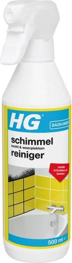 HG Schimmelreiniger - 500ml - De NR 1 Schimmelverwijderaar - Vernietigt De Hardnekkigste Schimmel - Geschikt Voor De Badkamer, Tegel-, Siliconenvoegen, Stucwerk 7 HG Schimmelreiniger - 500ml - De NR 1 Schimmelverwijderaar - Vernietigt De Hardnekkigste Schimmel - Geschikt Voor De Badkamer, Tegel-, Siliconenvoegen, Stucwerk -Schoonmaakmiddelen 331x1200 1