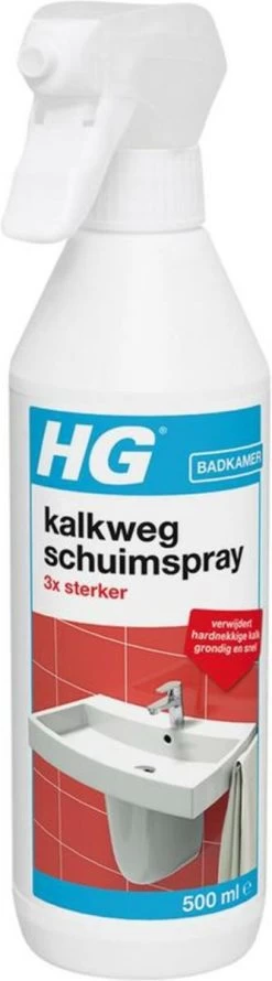 HG Kalkweg Schuimspray 3x Sterker - 500ml - Verwijdert Extreme Kalkresten - 100% Opgelost, 100% Resultaat 15 HG Kalkweg Schuimspray 3x Sterker - 500ml - Verwijdert Extreme Kalkresten - 100% Opgelost, 100% Resultaat -Schoonmaakmiddelen 333x1200 4