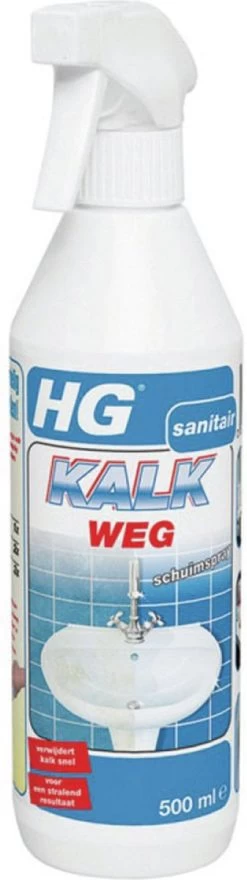 HG Kalkweg Schuimspray - 500ml - 100% Glans - Verwijdert En Voorkomt Kalk - Biologisch Afbreekbaar 20 HG Kalkweg Schuimspray - 500ml - 100% Glans - Verwijdert En Voorkomt Kalk - Biologisch Afbreekbaar -Schoonmaakmiddelen 337x1200 2