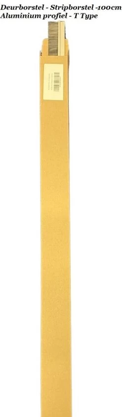 Deurborstel - Stripborstel - 100 Cm - Aluminium Profiel - T Type- Woonaccessoires - Deurstrip -Schoonmaakmiddelen 352x1200