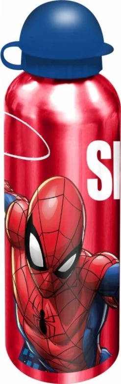 Marvel Schoolset, Broodtrommel Met Drinkfles Spiderman -Schoonmaakmiddelen 379x1200