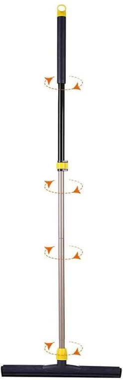 Classic Watertrekker - Met Telescoopsteel (110-138 Cm) - 43.5 Cm Veegbreedte - Vloertrekker - Aftrekker - Douche Trekker -Schoonmaakmiddelen 389x1200