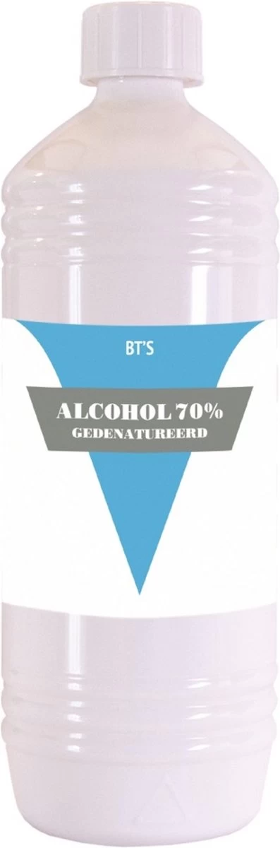 BTS 70% Gedenatureerde Alcohol 1000ML 3 BTS 70% Gedenatureerde Alcohol 1000ML
