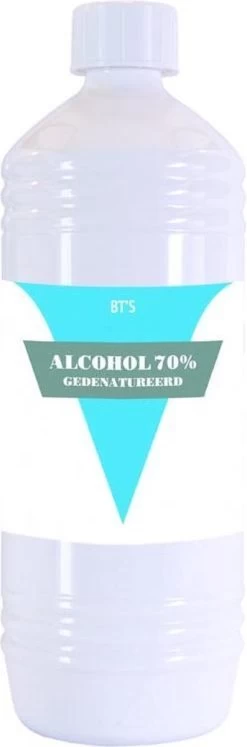 BTS 70% Gedenatureerde Alcohol 1000ML 6 BTS 70% Gedenatureerde Alcohol 1000ML -Schoonmaakmiddelen 397x1200 3