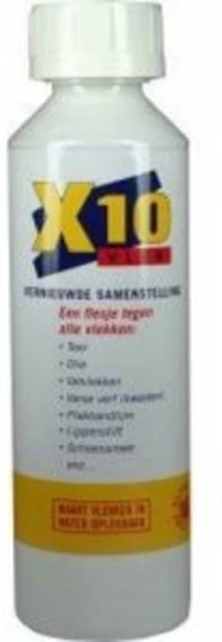 X10 Vlekken - 250 Ml - Vlekverwijderaar -Schoonmaakmiddelen 416x1200 1