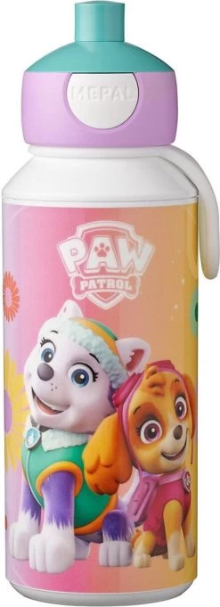 Mepal Paw Patrol Girls Voordeelset Lunchbox & Pop-up Fles -Schoonmaakmiddelen 435x1200 1