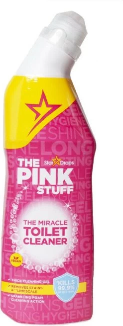 The Pink Stuff The Miracle Toilet Cleaner - Toiletreiniger - 750ml -Schoonmaakmiddelen 452x1200 3