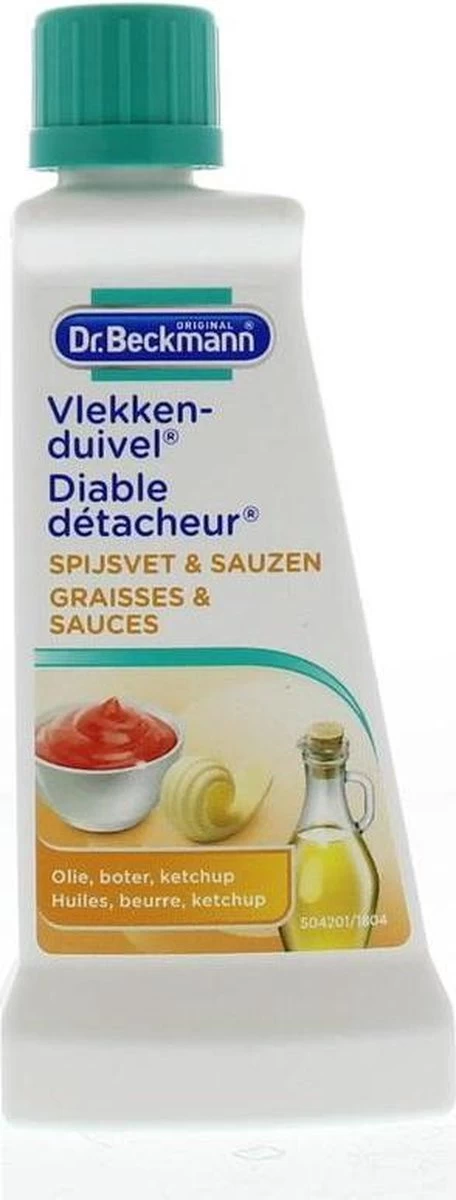 Dr. Beckmann Vlekkenduivel Spijsvet & Sauzen 50 Ml 6 Dr. Beckmann Vlekkenduivel Spijsvet & Sauzen 50 Ml - Afbeelding 4