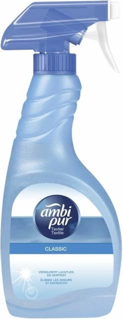 Ambi Pur Classic - 500ml - 8 Stuks - Textielverfrisser -Schoonmaakmiddelen 463x1200