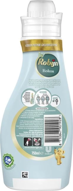 Robijn Collections Kokos Wasverzachter - 4 X 30 Wasbeurten - Voordeelverpakking 11 Robijn Collections Kokos Wasverzachter - 4 X 30 Wasbeurten - Voordeelverpakking -Schoonmaakmiddelen 464x1200 1