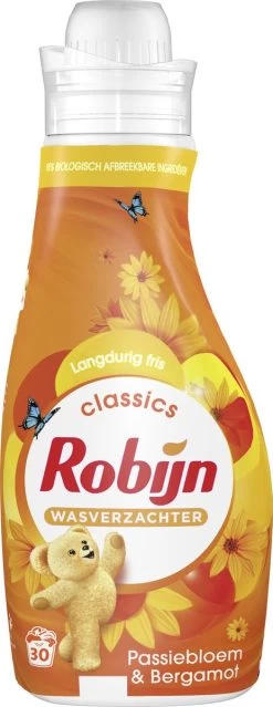 Robijn Classics Passiebloem & Bergamot Wasverzachter - 4 X 30 Wasbeurten - Voordeelverpakking 18 Robijn Classics Passiebloem & Bergamot Wasverzachter - 4 X 30 Wasbeurten - Voordeelverpakking -Schoonmaakmiddelen 464x1200 21