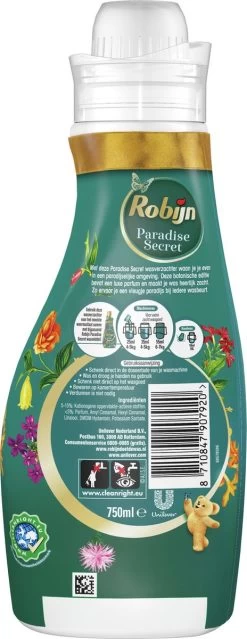 Robijn Collections Paradise Secret Wasverzachter - 8 X 30 Wasbeurten - Voordeelverpakking 12 Robijn Collections Paradise Secret Wasverzachter - 8 X 30 Wasbeurten - Voordeelverpakking -Schoonmaakmiddelen 464x1200 6