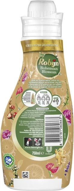 Robijn Collections Bohemian Blossom Wasverzachter - 8 X 30 Wasbeurten - Voordeelverpakking 19 Robijn Collections Bohemian Blossom Wasverzachter - 8 X 30 Wasbeurten - Voordeelverpakking -Schoonmaakmiddelen 468x1200