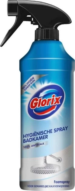 Glorix Hygiënische Badkamer Foamspray - 6 X 500 Ml - Voordeelverpakking 12 Glorix Hygiënische Badkamer Foamspray - 6 X 500 Ml - Voordeelverpakking -Schoonmaakmiddelen 476x1200