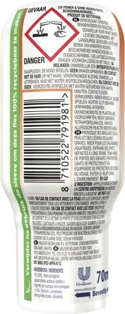 Cif CleanBoost Power & Shine Keuken Ecorefill Capsules - 10 X 70 Ml - Voordeelverpakking 11 Cif CleanBoost Power & Shine Keuken Ecorefill Capsules - 10 X 70 Ml - Voordeelverpakking -Schoonmaakmiddelen 478x1200 8