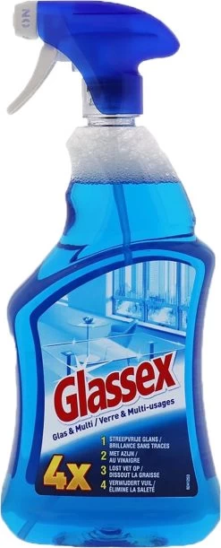 3 X Glassex Spray - Glas & Oppervlaktespray - Oppervlakte Spray - 3 X 750ml 5 3 X Glassex Spray - Glas & Oppervlaktespray - Oppervlakte Spray - 3 X 750ml -Schoonmaakmiddelen 485x1200 2