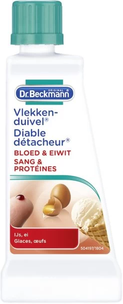 Dr. Beckmann Vlekkenduivel Bloed & Eiwit 50 Ml 9 Dr. Beckmann Vlekkenduivel Bloed & Eiwit 50 Ml -Schoonmaakmiddelen 485x1200