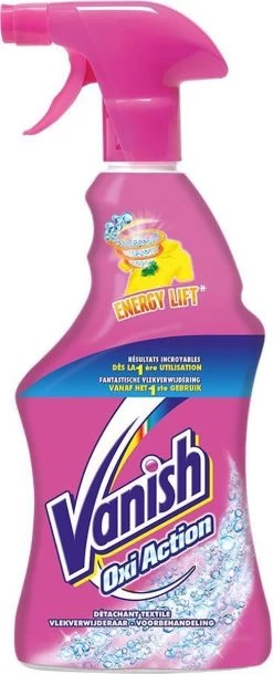 Vanish Oxi Action Spray Voorbehandeling - 750 Ml - Vlekverwijderaar -Schoonmaakmiddelen 487x1200