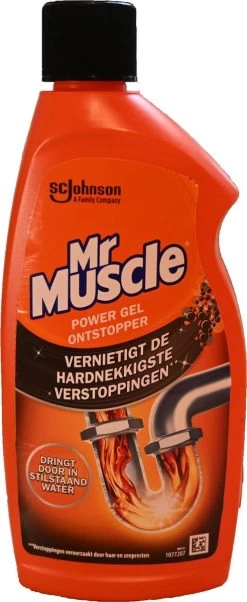 3x Mr. Muscle Power Gel Ontstopper 500 Ml -Schoonmaakmiddelen 492x1200 1
