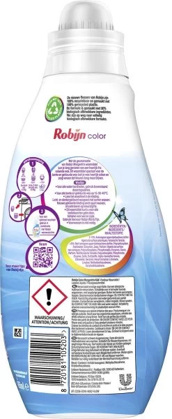 Robijn Klein & Krachtig Classics Color Morgenfris Vloeibaar Wasmiddel - 8 X 19 Wasbeurten - Voordeelverpakking -Schoonmaakmiddelen 494x1200 11