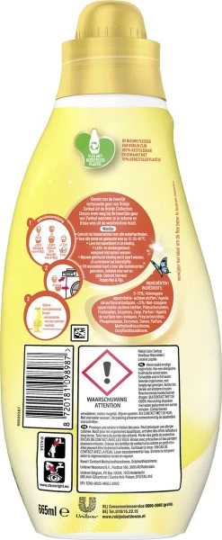 Robijn Perfect Match Zwitsal Wasmiddel En Wasverzachter Pakket - 5 Stuks - Voordeelverpakking -Schoonmaakmiddelen 494x1200