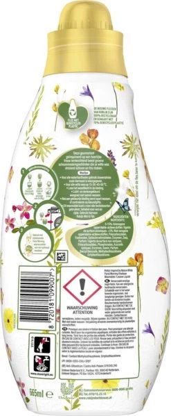 Robijn Klein & Krachtig Wit Floral Morning Vloeibaar Wasmiddel - 8 X 19 Wasbeurten - Voordeelverpakking -Schoonmaakmiddelen 495x1200